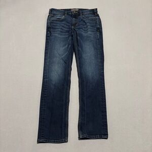 511 Tactical Jeans Mens 30x32 Blue Dark Wash Defender Flex Straight Leg Whiskers